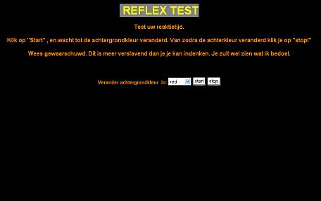 Reflextest